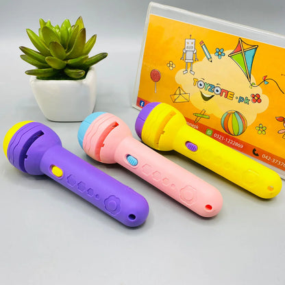 Mini Flashlight Projector Slide Projector Toy
