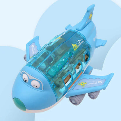 Aviation Airliner Universal Toy With Music,Light And Rotate 360