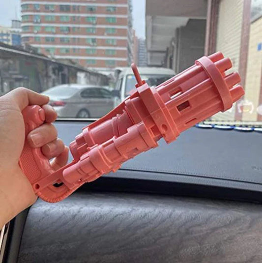 AUTOMATIC WATER BUBBLE GUN