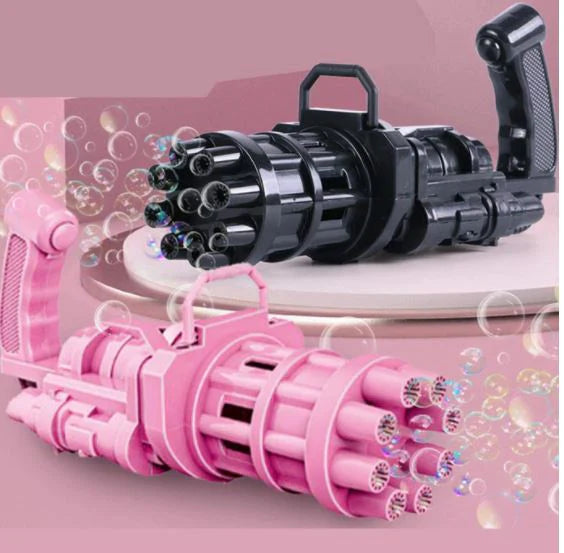 AUTOMATIC WATER BUBBLE GUN