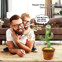Dancing Talking Cactus Toy (Rechargeable | 02)