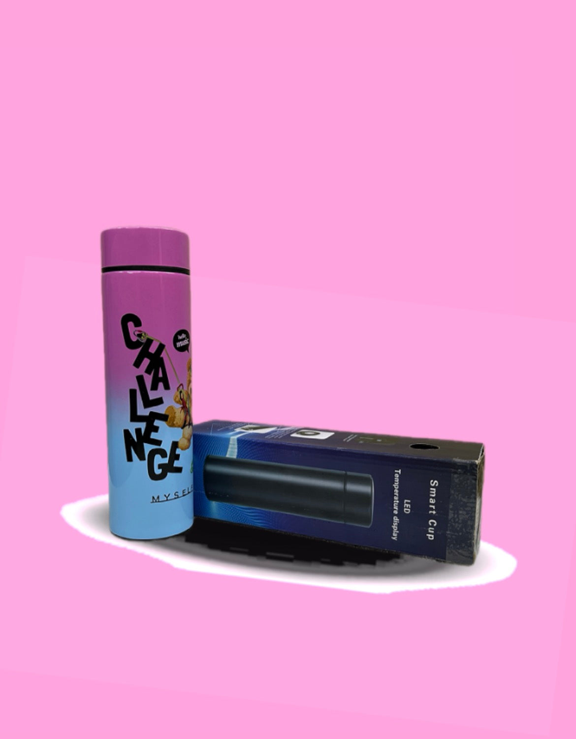 🌡️ Smart LED Temperature Display Water Bottle – Technology Meets Hydration! 💧