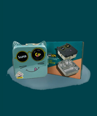 🐱 Super Cat Lunch Box
