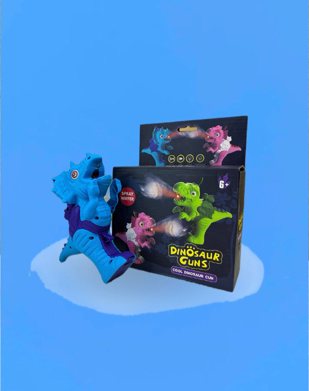 🦖 Dinosaur Bubble/Water Gun – Roar Into Fun! 💥