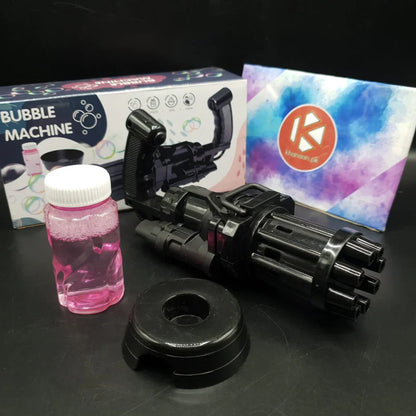 AUTOMATIC WATER BUBBLE GUN