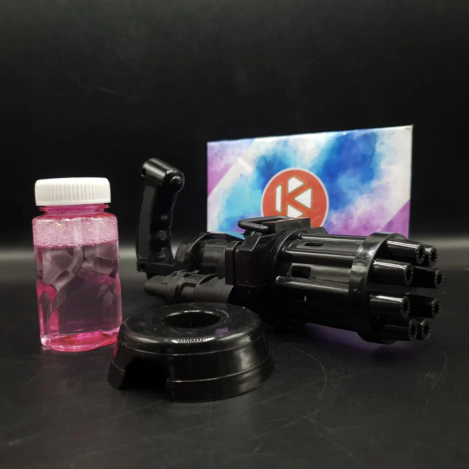 AUTOMATIC WATER BUBBLE GUN