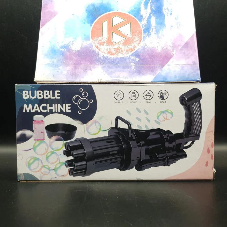 AUTOMATIC WATER BUBBLE GUN