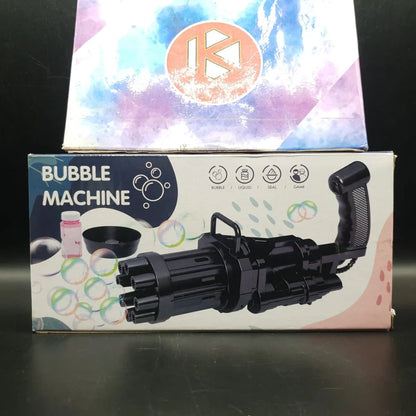 AUTOMATIC WATER BUBBLE GUN