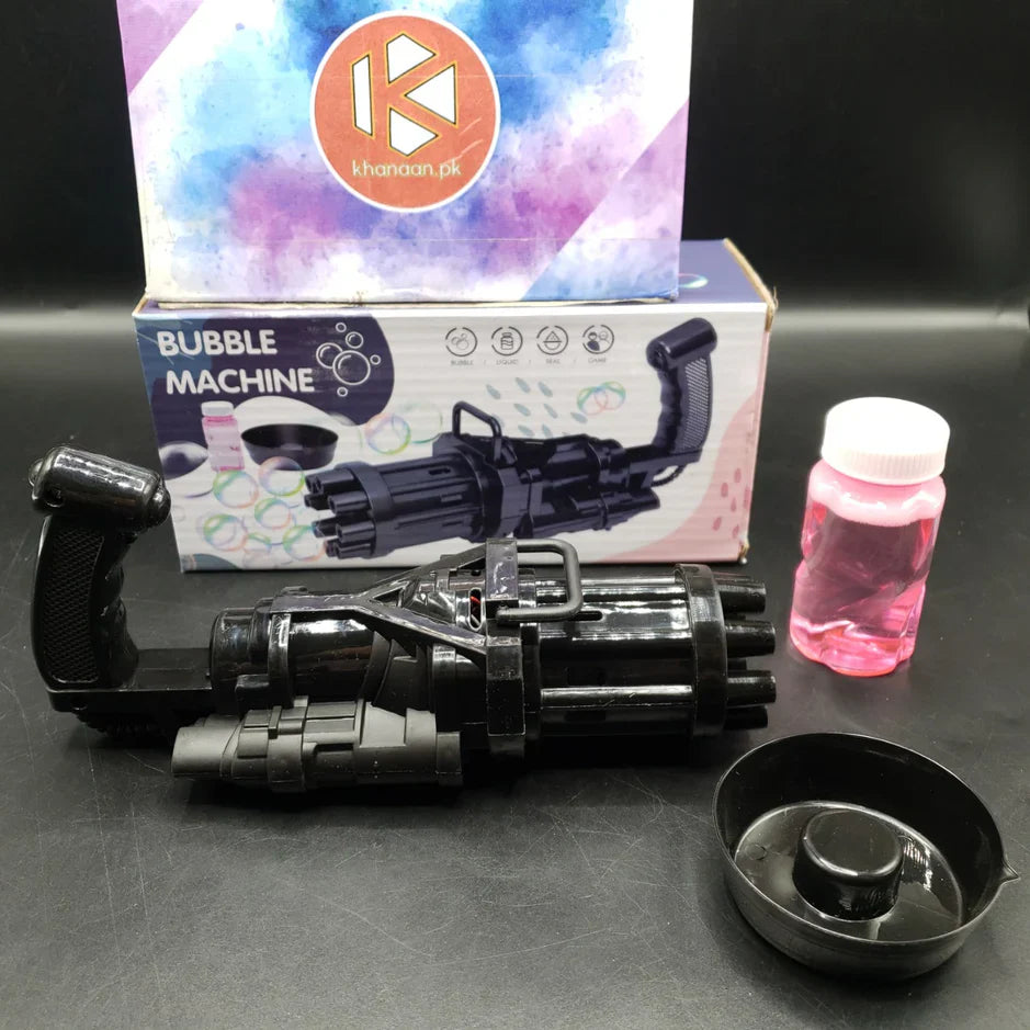 AUTOMATIC WATER BUBBLE GUN
